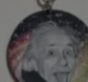 Funny Albert Einstein Earrings #T008