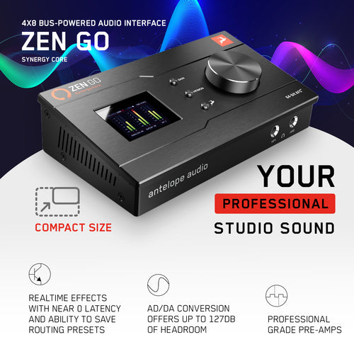 Antelope Audio - Zen Go | USB Audio Interface