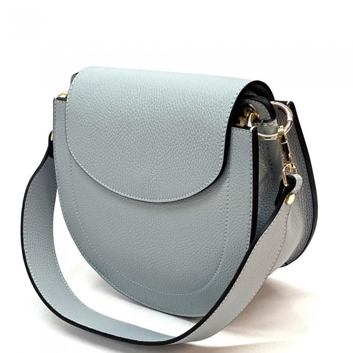Italian Leather Shoulder Bag: Handmade in Florence