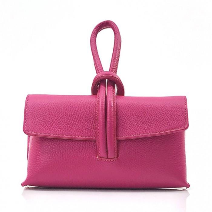 Convertible Clutch Crossbody, Premium Calfs Leather Handmade In Italy, Free Shipping.