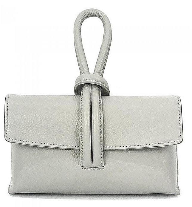 Convertible Clutch Crossbody, Premium Calf Leather Handmade In Italy, Free Shipping