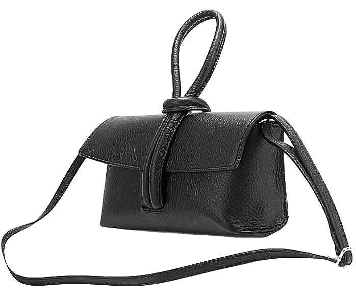 Convertible Clutch Crossbody, Premium Calfs Leather Handmade In Italy, Free Shipping.