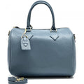 Full Grain, Pebbled Leather Speedy Bag, Handmade in Italy, Free Shipping