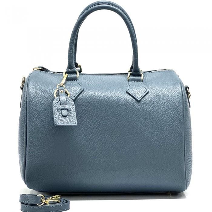 Full Grain, Pebbled Leather Speedy Bag, Handmade in Italy, Free Shipping