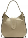 Timeless and Classic Flap-Shoulder Bag. Premium, Full-grain pebbled Leather, Handmade in Italy 2025, Free Shipping From Italy.