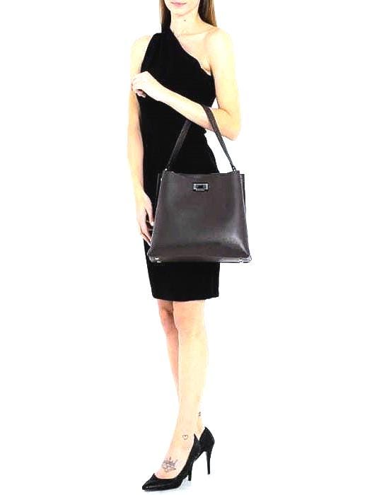 Handmade Black Polished Leather Tote Bag: Italian Luxury