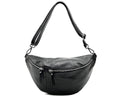 Essential Sling "Bum Bag" Pouch, Pebbled Leather, Handmade in Italy, Free Shipping to the US