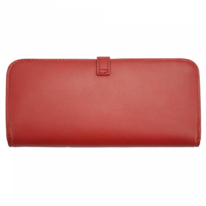 Patent Leather Wallet in Black or Red  Stocking Stuffer or Christmas Gift! Under 100