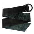 Handmade Italian Leather Belt with Matching Ring Buckle