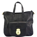 Chic Shoulder Bag Premium Embellished Leather Handmade in Italy